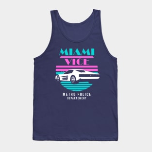 Miami Vice - Police Department Tank Top